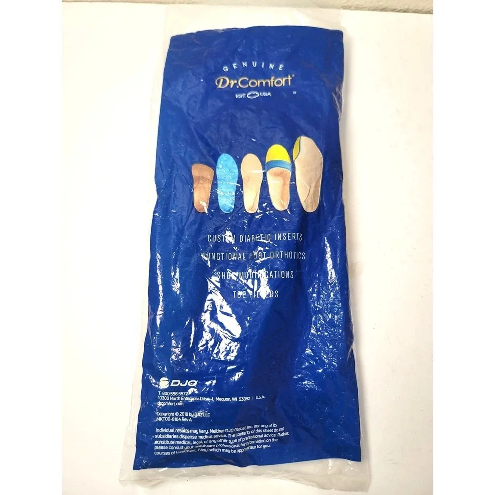 NEW Dr. Comfort‎ A5514 Regular Accommodative Custom Diabetic Insoles Size 7.5